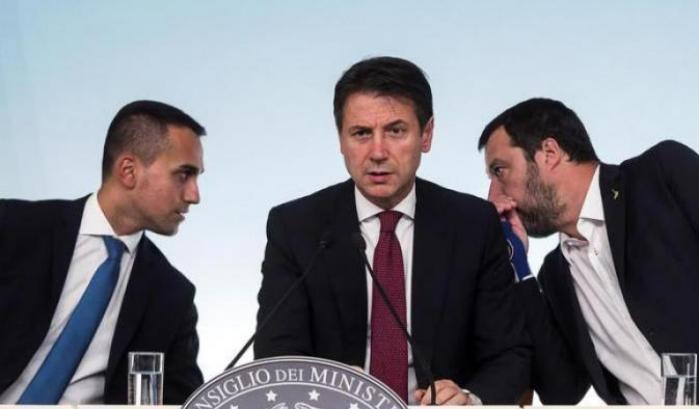 Conte, Di Maio e Salvini