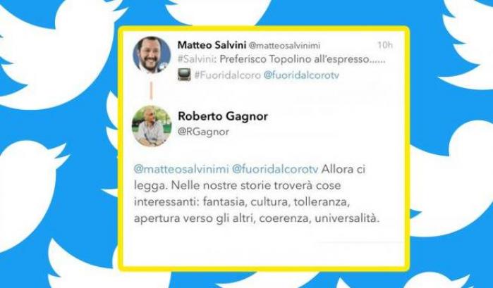 Dopo la 'bacchettata' dello sceneggiatore a Salvini va di traverso un tweet contro Topolino
