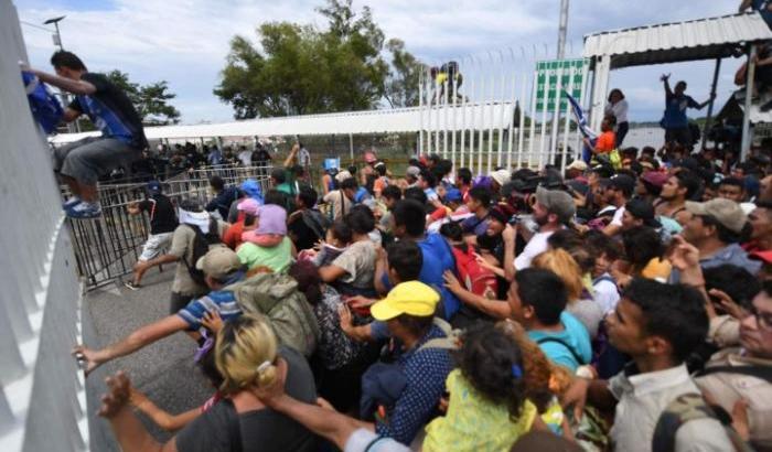 Migranti -immagine d'archivio