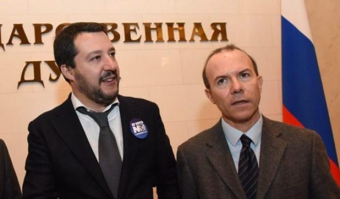 Salvini e Savoini