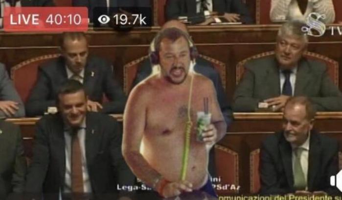 Il Senato non è il Papeete: Salvini tenta la mossa del cavallo ma viene disarcionato