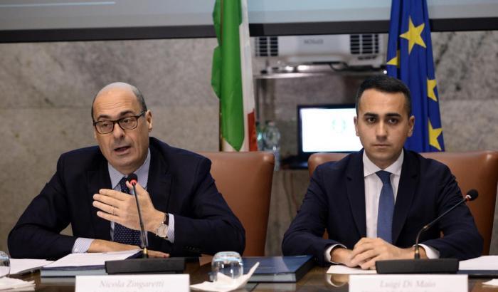 Tra Zingaretti e Di Maio la trattativa si incaglia sul Conte-bis