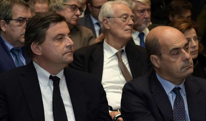Nicola Zingaretti e Carlo Calenda