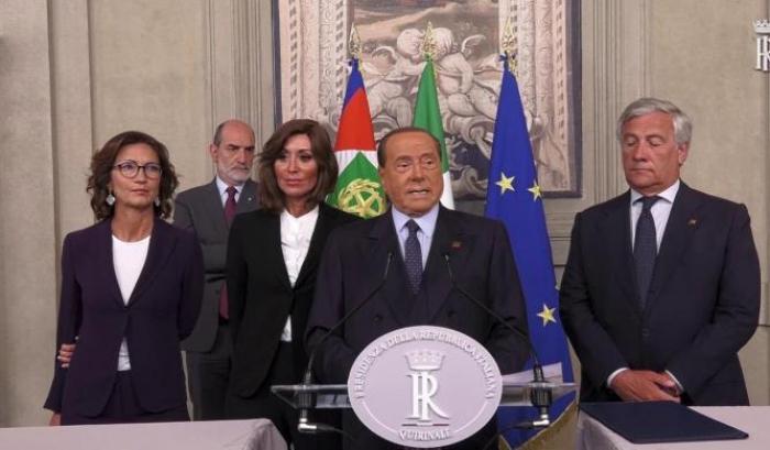 La delegazione di Forza Italia alle Consultazioni