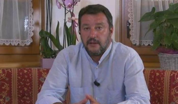 Salvini disarcionato organizza la protesta dei sovranisti