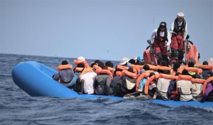 Scatto della Mediterranea Saving Humans.