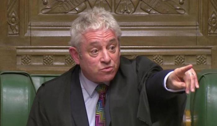 Bercow attacca Johnson: "Se non rispetta il voto del Parlamento si comporta come un rapinatore"