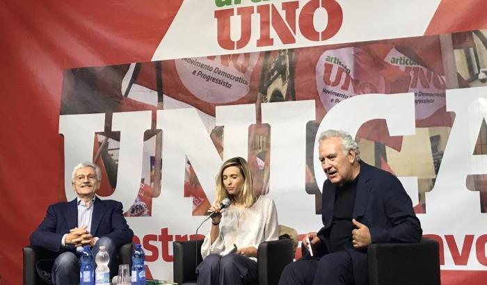 00053EC2-massimo-d-alema-e-michele-santoro Massimo D'Alema e Michele Santoro