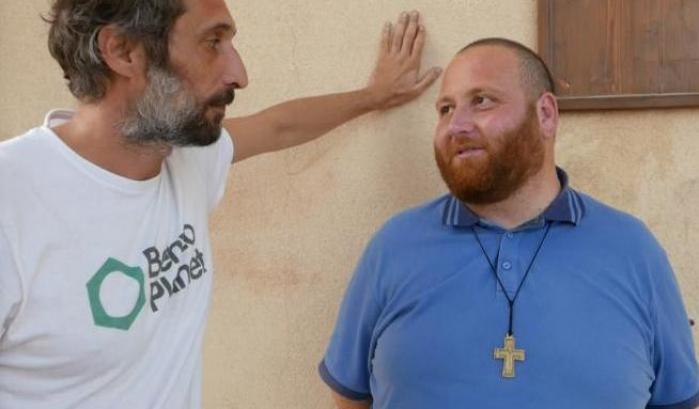 Il parroco di Lampedusa don Carmelo La Magra