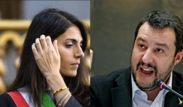 Raggi e Salvini