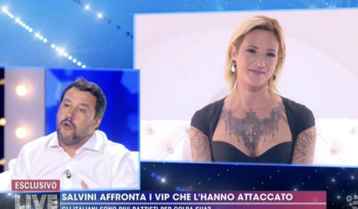 Salvini e Asia Argento