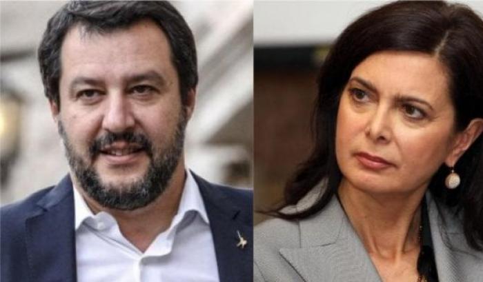 Salvini e Boldrini