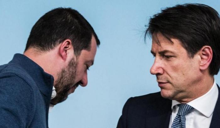Salvini disperato, alleato di Berlusconi attacca Conte per un ipotetico conflitto d'interessi