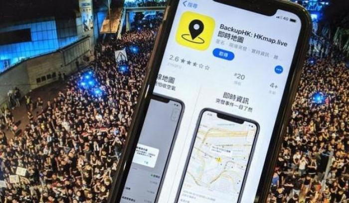 Hong Kong, la Apple rimuove l'app dei manifestanti per tracciare i movimenti della polizia dopo le pressioni cinesi