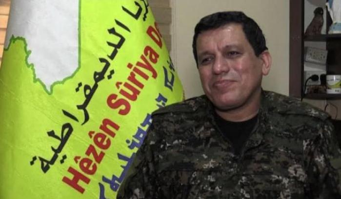 Il comandante delle Forze democratiche siriane (Fds), Mazlum Kobani