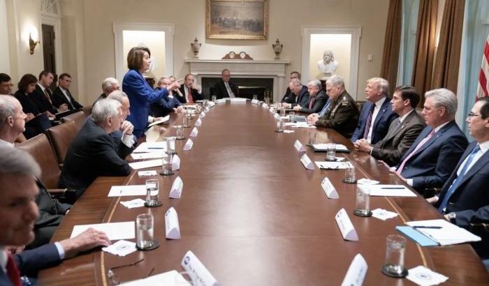 Nancy Pelosi affronta Trump