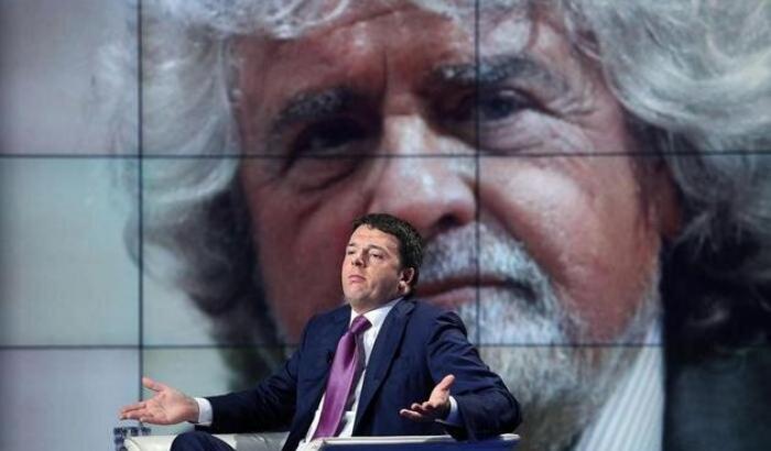 Renzi, stoccata a Grillo: "Togliere il voto agli anziani? Meglio togliere a lui il fiasco"