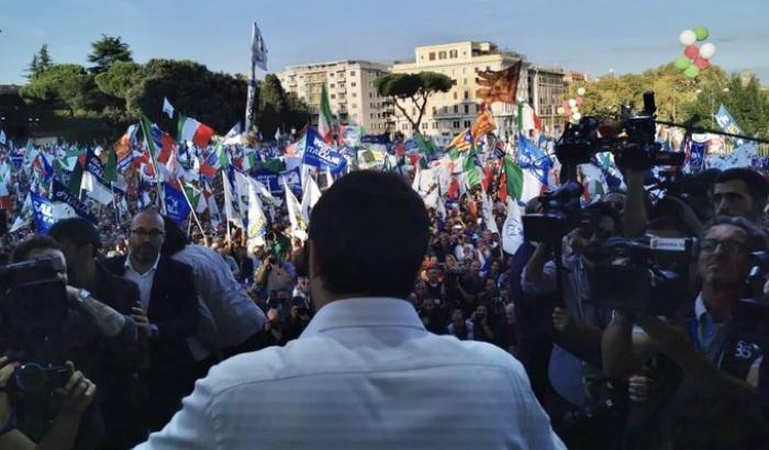La Destra in piazza: sovranismo, razzismo e attacchi alla magistratura
