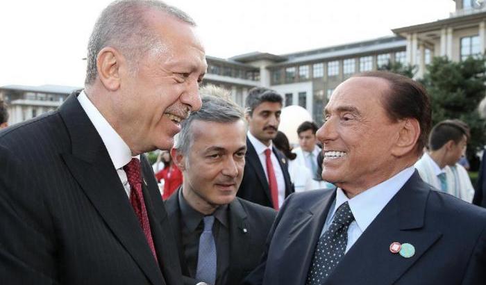 Erdogan e Berlusconi