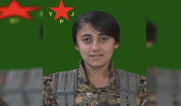 La combattente curda Aziza Jalal