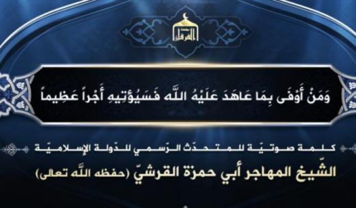 L'Isis ammette la morte di Al-Baghdadi e nomina il suo successore