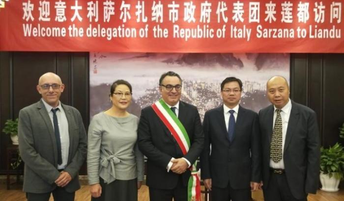 Il viaggio della delegazione di Sarzana in Cina
