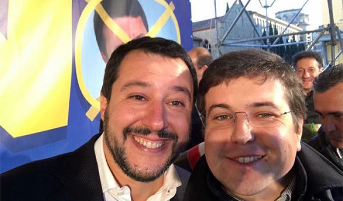 Andrea Cassani e Matteo Salvini