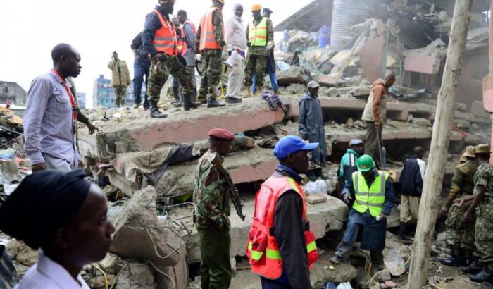 Tragedia in Kenya: crolla un edificio di sei piani a Nairobi