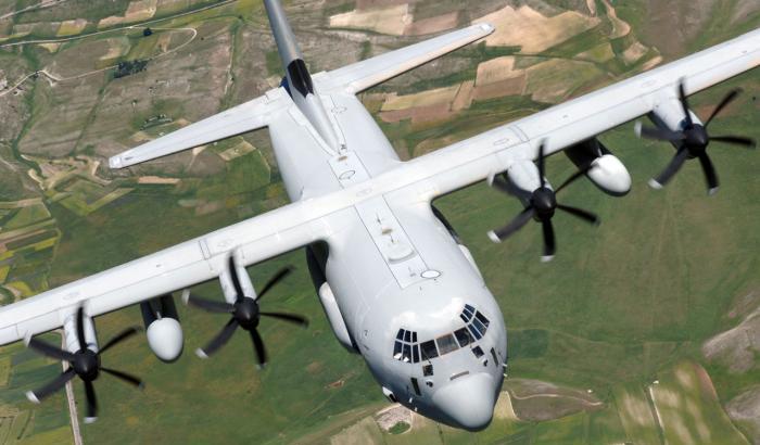 L'aereo Hercules C-130
