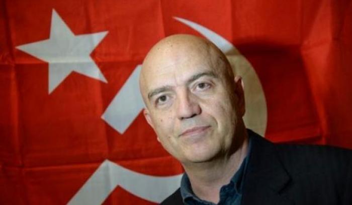 Il comunista Marco Rizzo ormai parla come Giorgia Meloni: "Le Sardine non sono un movimento spontaneo"