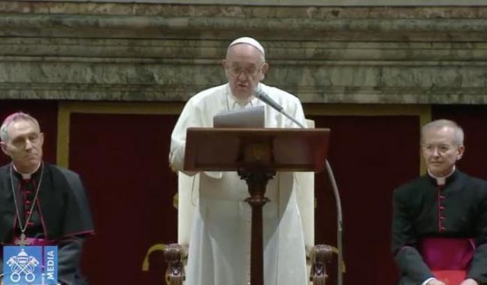 Papa Francesco: "Fede negata, non siamo più nella cristianità"