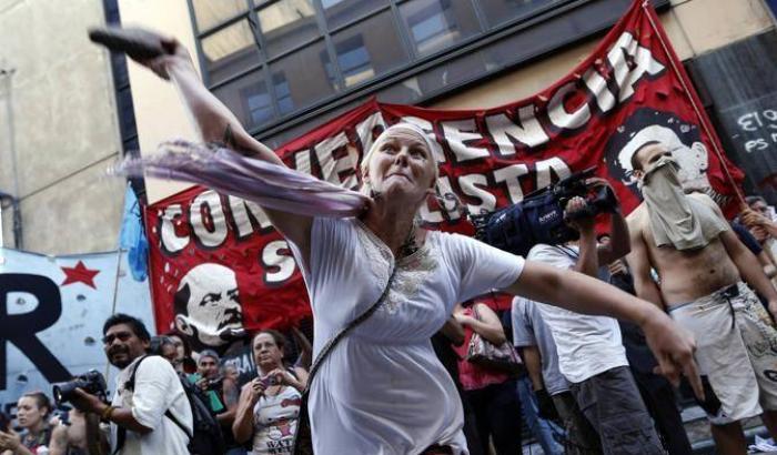 Protesta delle donne in Argentina