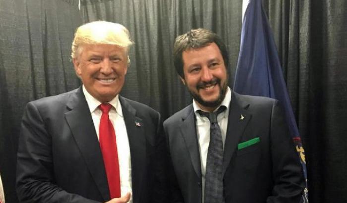 00054E8E-salvini-e-trump Salvini e Trump