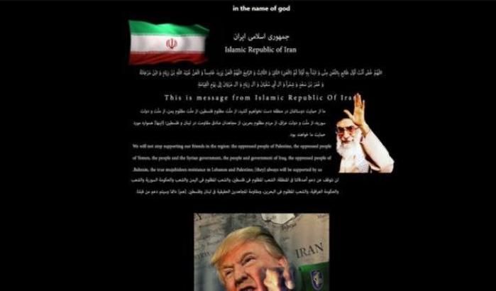 Un gruppo di hacker iraniani attacca un sito del governo Usa: "È solo l'inizio"