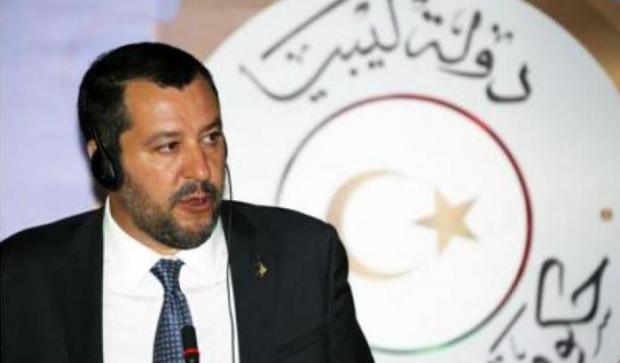 Salvini critica il governo sulla Libia, ma lui è l'ultimo che può parlare