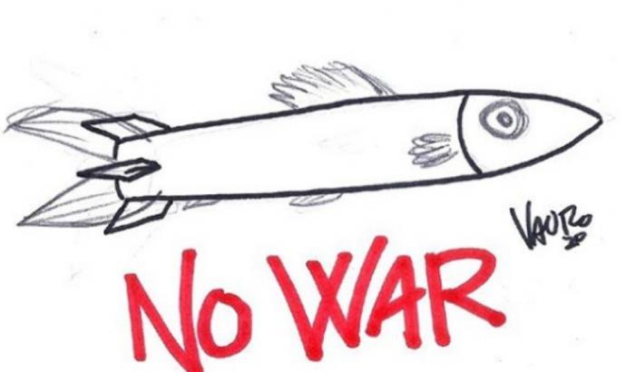Le Sardine contro la guerra
