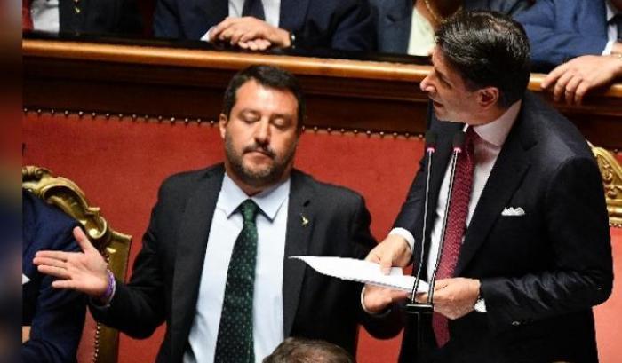 Libia, Salvini dà a Conte dell'irresponsabile e parte la polemica: "Pensa ai danni che hai fatto tu"