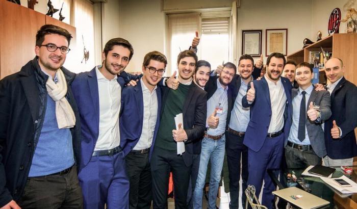 La squadra social di Salvini