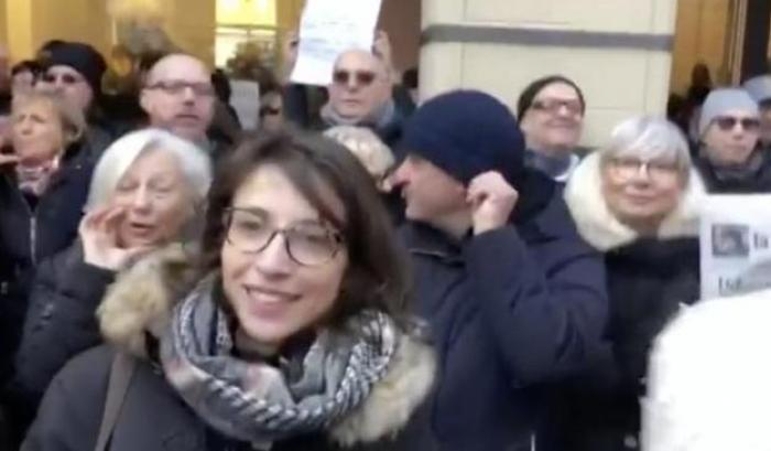 "Buffone, buffone": a Imola duramente contestato il comizio di Salvini