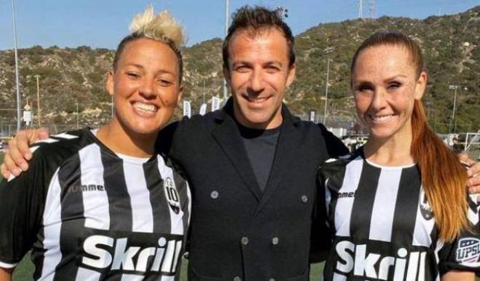 Alessandro Del Piero, Lianne Sanderson e Ashley Nick