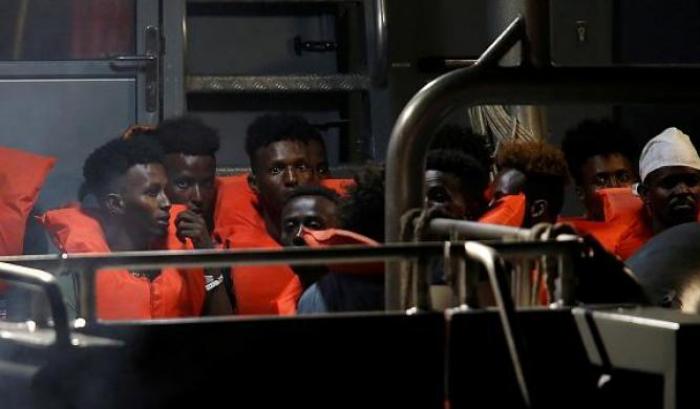 Migranti a bordo della Gregoretti