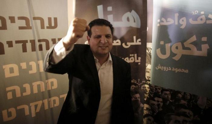 Ayman Odeh, leader della Joint List, la Lista araba unita