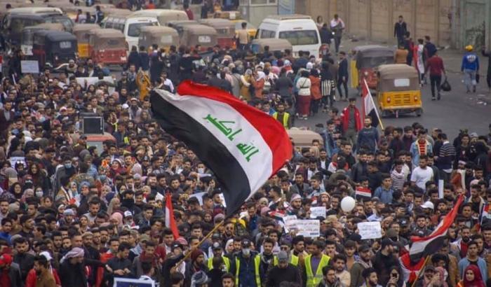 Manifestazioni in Iraq