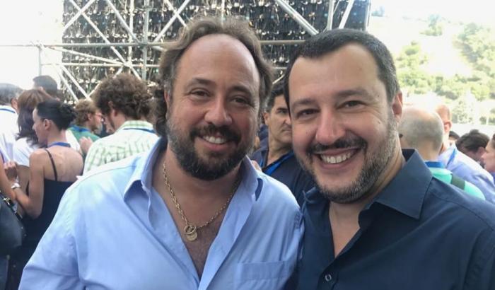 Massimo Casanova e Matteo Salvini