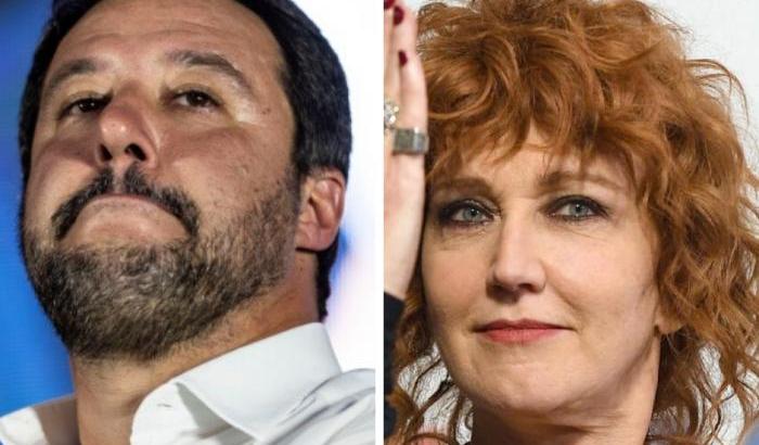 Salvini e Fiorella Mannoia