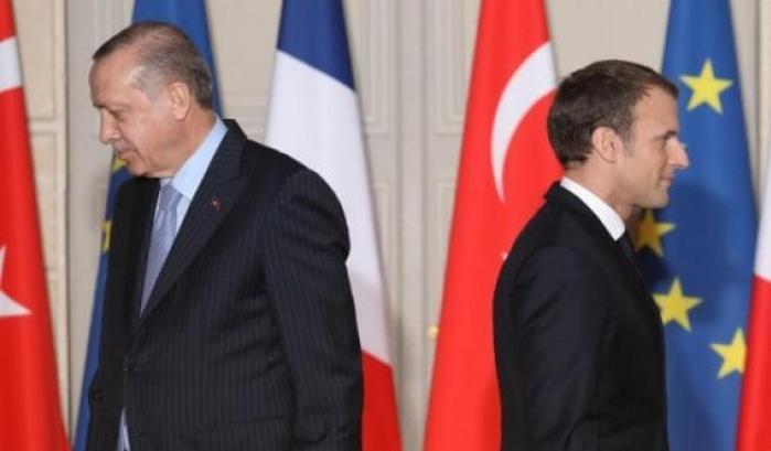 Macron e Erdogan