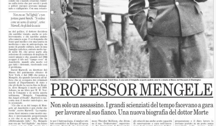 Polemiche su Il Foglio e Mengele ‘brillante scienziato’, Giuliano Ferrara: “Chi parla di riabilitazione è un idiota”
