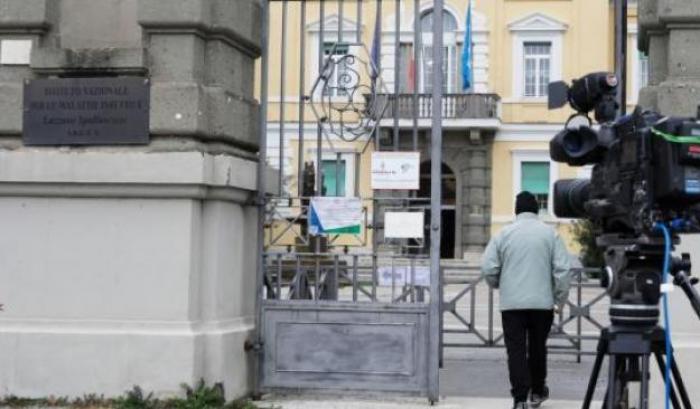 Uno degli italiani chiusi alla Cecchignola è stato trasferito allo Spallanzani