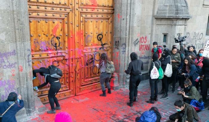 Messico manifestazione