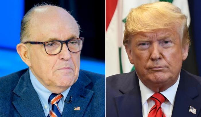 Giuliani e Trump
